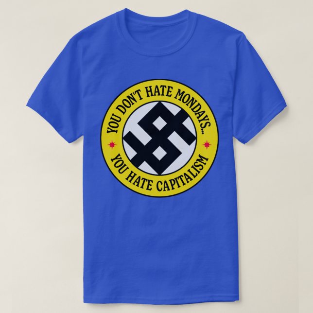 T-shirt Vous Ne Détestez Pas Le Lundi Vous Détestez Le Cap (Design devant)