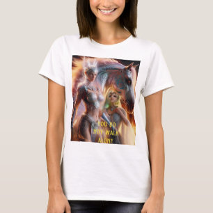 T-shirt Vous ne marchez pas seul