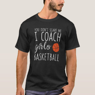 T-shirt Vous ne me faites pas peur J'Entraîne Filles Baske