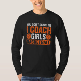 T-shirt Vous ne me faites pas peur J'Entraîne Filles Baske
