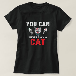 T-shirt Vous Ne Pouvez Jamais Avoir Un Chat Drôle Amoureux