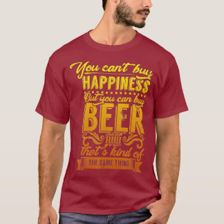 T-shirt Vous Ne Pouvez Pas Acheter Le Bonheur Mais Vous Po