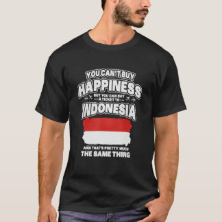 T-shirt Vous ne pouvez pas acheter le bonheur mais vous po