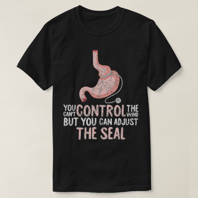 T-shirt Vous Ne Pouvez Pas Contrôler Le Vent Chirurgie Bar (Design devant)
