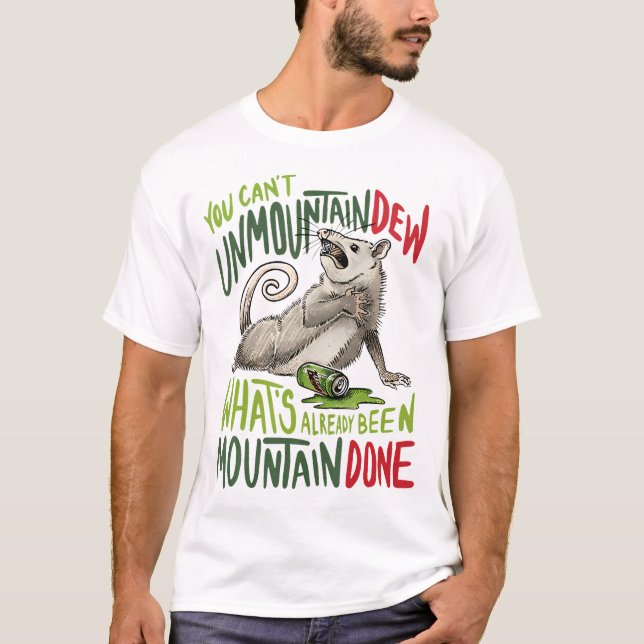 T-shirt Vous Ne Pouvez Pas Déguster Les Whats Déjà Été Mou (Devant)