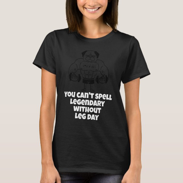 T-shirt Vous ne pouvez pas épeler légendaire sans le trava (Devant)