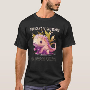 T-shirt Vous Ne Pouvez Pas Être Triste En Tenant Une Amp L