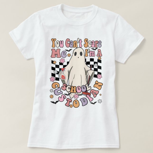 T-shirt vous ne pouvez pas me faire peur comme gardien de  (Design devant)