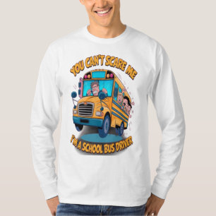 T-shirt Vous ne pouvez pas me faire peur Je suis un chauff