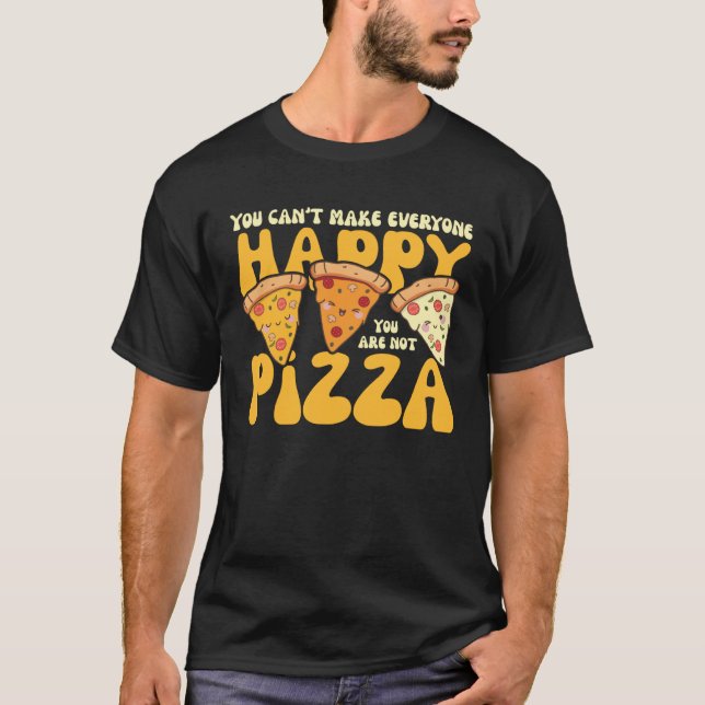 T-shirt vous ne pouvez pas rendre tout le monde heureux vo (Devant)