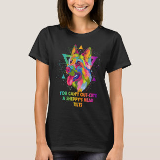 T-shirt Vous ne pouvez pas surpasser la tête penchée de Sh