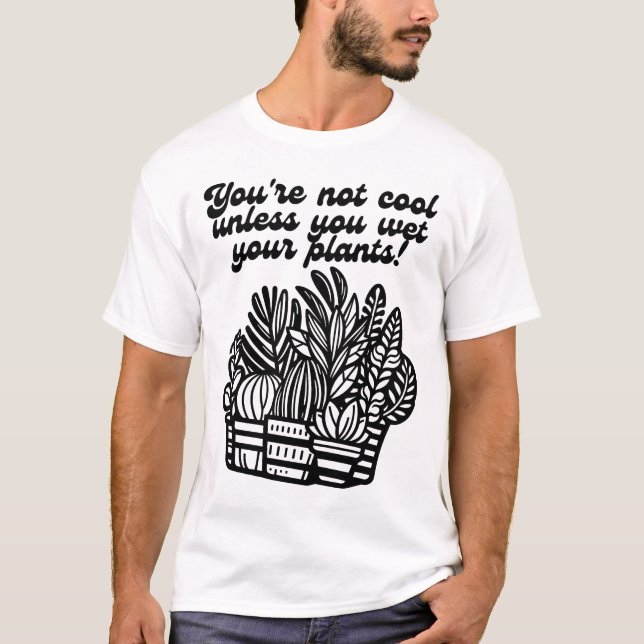 T-shirt Vous N'Êtes Pas Cool À Moins Que Vous N'Aimiez Vos (Devant)