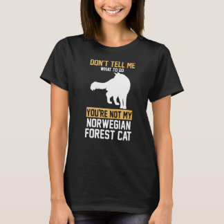 T-shirt Vous n'êtes pas ma forêt norvégienne
