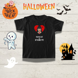 T-shirt "Vous n'êtes pas mon groupe sanguin" Funny Vampire
