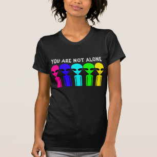 T-shirt Vous n'êtes pas seule chemise