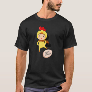 T-shirt Vous n'êtes pas un poulet   Blagues animales