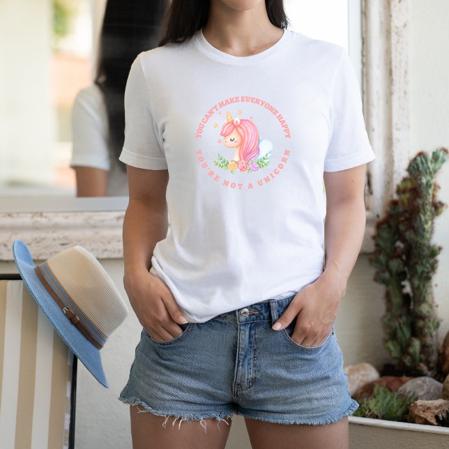 T-shirt Vous n'êtes pas une licorne (Créateur téléchargé)