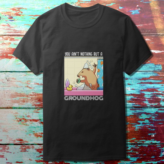 T-shirt Vous n'êtes rien d'autre qu'une marmotte chantante (Créateur téléchargé)