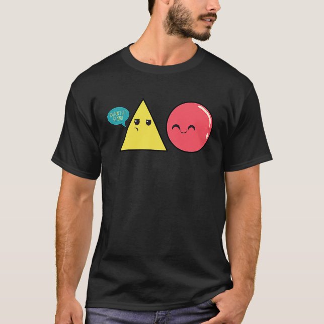 T-shirt Vous N'Obtenez Pas Le Geek Enseignant Math Point N (Devant)