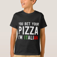 Vous pariez votre pizza Je suis Italien Funny Food