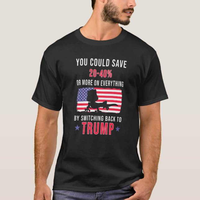 T-shirt Vous Pourriez Économiser 20 40 En Remettant À Truu (Devant)