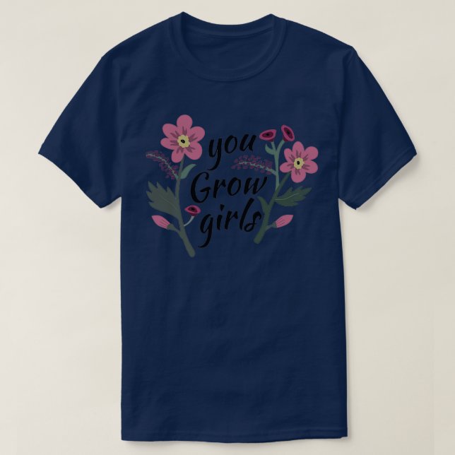 T-shirt Vous Pouvez Les Filles (Design devant)