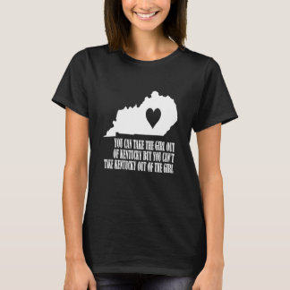 T-shirt Vous pouvez sortir la fille du Kentucky mais pas T
