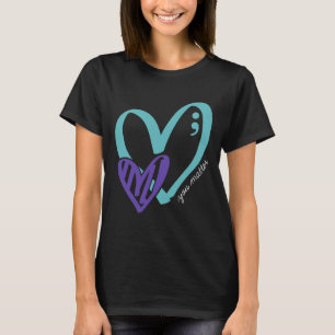 T-shirt Vous Problème Prévention Suicide Sensibilisation T
