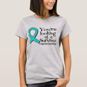 T-shirt Vous regardez un survivant de Cancer ovarien