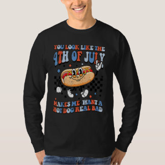 T-shirt Vous ressemblez au 4 juillet me donne envie d'un c