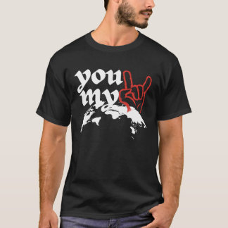T-shirt Vous Rock My World Valentines Day Pour Hommes Femm