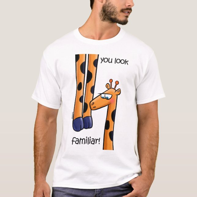 T-shirt Vous semblez familiers ! (Devant)