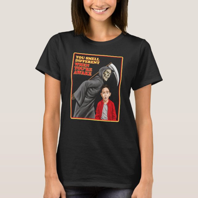 T-shirt Vous Sentez Différentes Chemise Sarcastique - Funn (Devant)