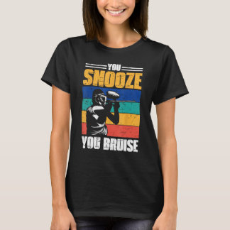 T-shirt Vous Snooze Vous Bruise Paintball Game Squad Pour 