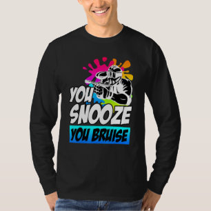 T-shirt Vous Snooze Vous Bruit Paintball
