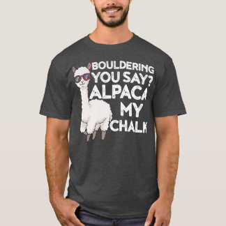 T-shirt Vous Soulderez Dire Alpaca Ma Chalque