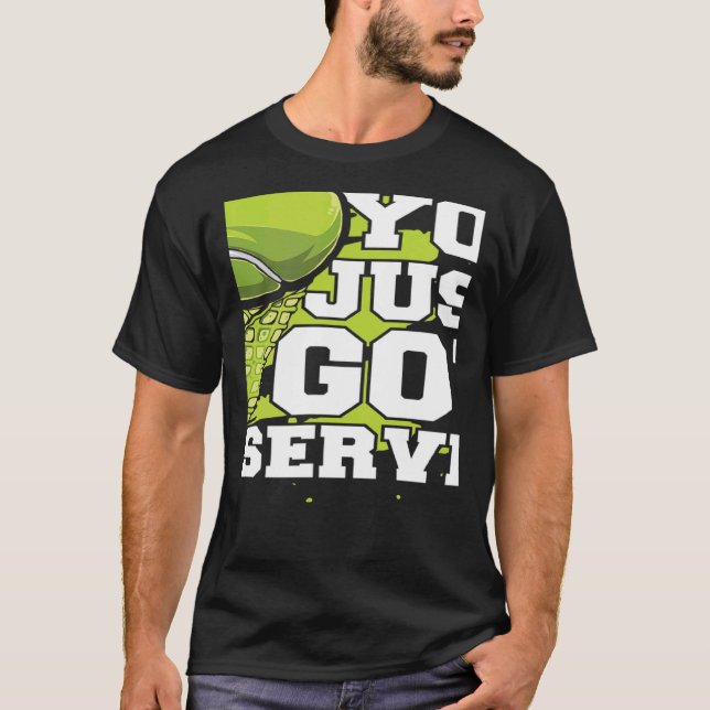 T-shirt Vous venez d'avoir Servi Joueur Professionnel Entr (Devant)