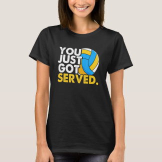 T-shirt Vous venez de servir Pla Beach Volleyball