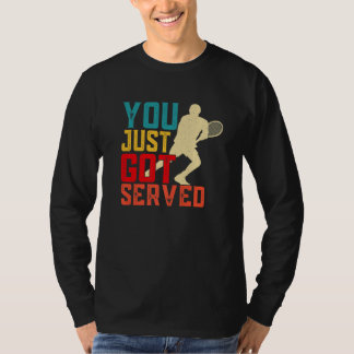 T-shirt Vous venez d'être servi Rétro Vintage Premium