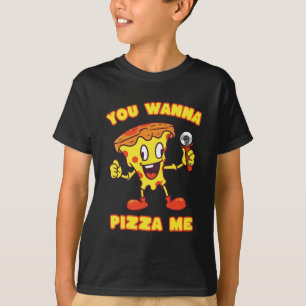 T-shirt Vous Voulez Pizza Me