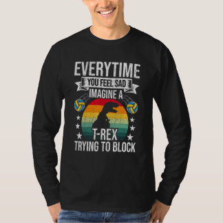 T-shirt Vous vous sentez triste Imaginez un joueur d'entra