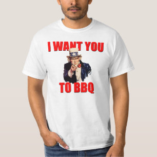 T-shirt VOUS Want's d'Oncle Sam au BBQ