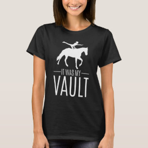 T-shirt Voûte À Cheval Pour Horse Vaulter Vaulter Filles E
