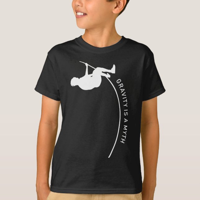 T-shirt Voûte De Pôle Et De Saut De Champ (Devant)