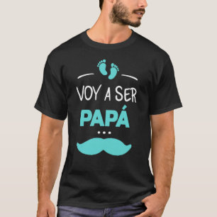 T-shirt Voy a ser papa