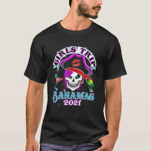 T-shirt Voyage à Bahamas 2021 Fête d'enterrement de vie de