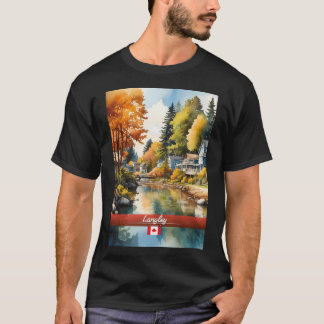 T-shirt Voyage à Langley Canada