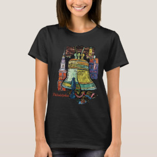 T-shirt Voyage à Philadelphie Liberty Bell City