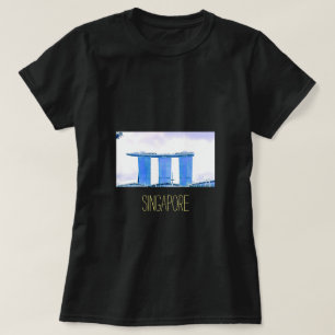 T-shirt Voyage à Singapour de Marina Bay Sands