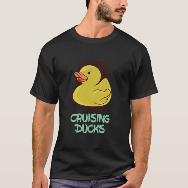 T-shirt Voyage amusant des canards croisiers (Devant)